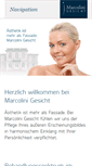 Mobile Screenshot of marcolini-gesicht.de